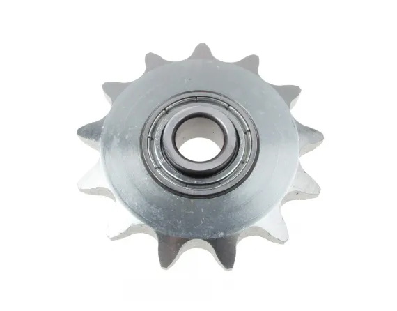Chain tensioning wheel