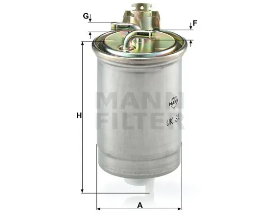Fuel line filter (inline) WK 841