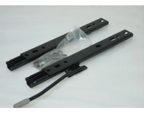 Adjustment rail set