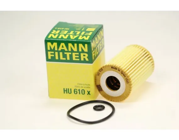 Oil filter element, metal HU 610 x