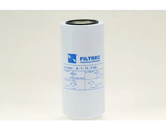 Replaceable filter SpinOn A111T125