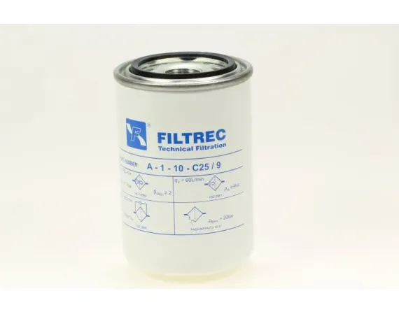 Replaceable filter SpinOn A110C25/9