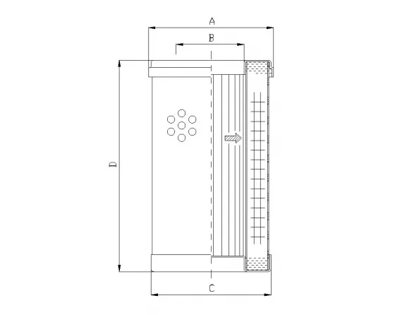 hydraulic filter WG461