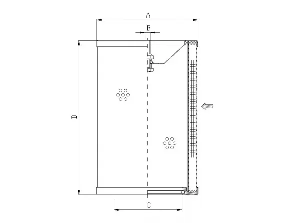 hydraulic filter WG374
