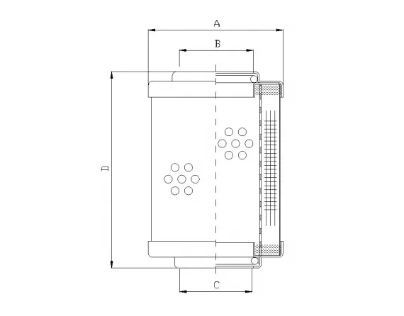 hydraulic filter element WP730