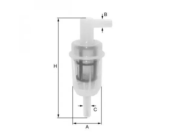 In-Line Fuel Filter (Inline) ZP8040FP