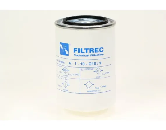 Replaceable filter SpinOn A110G10/9