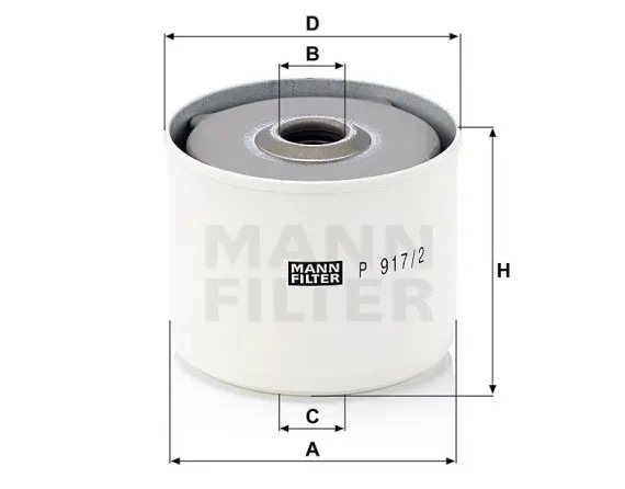Fuel filter element P 917/2 x