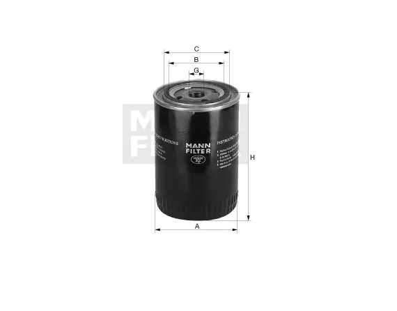 Spin-on filter W 14 003