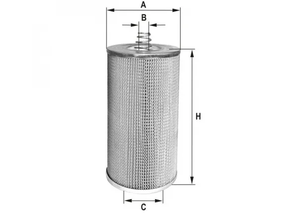 elemento filtro olio ML1087