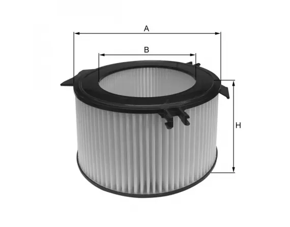 elemento filtrante habitáculo HC7014