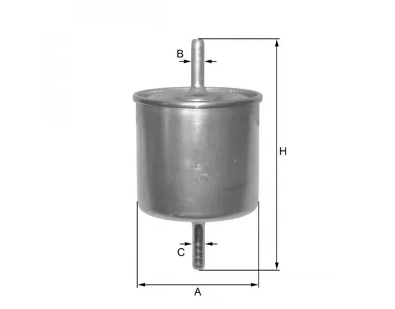 Inline fuel filter ZP8015FL