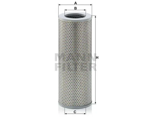 Hydraulic filter element HD 12 114 x