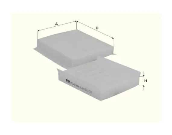 cabin filter element HC7143