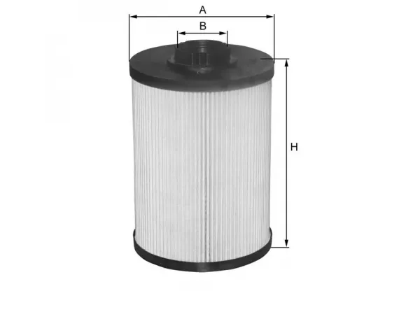 elemento de filtro de combustible MFE1545