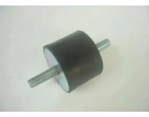 Vibration-absorbing metal buffers