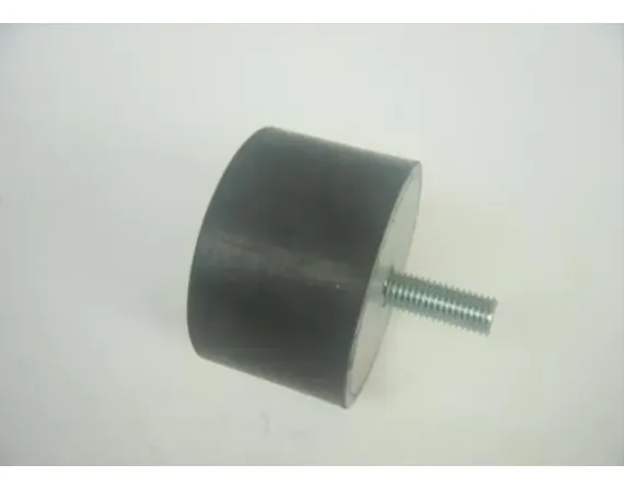 Vibration-absorbing metal buffers