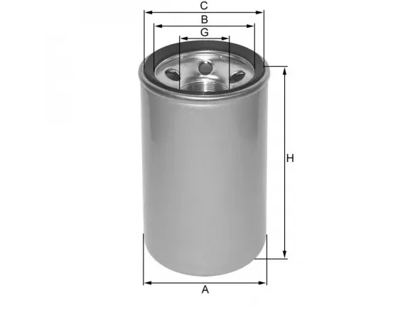 Hydraulic filter SpinOn ZP567