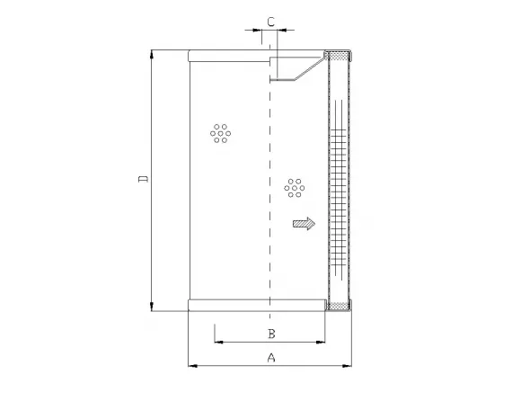 hydraulic filter element WP532