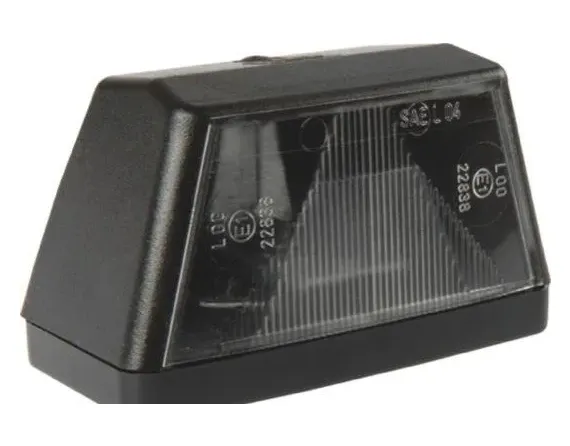 Éclairage de plaque d'immatriculation