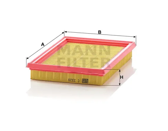 C 2329 air filter element