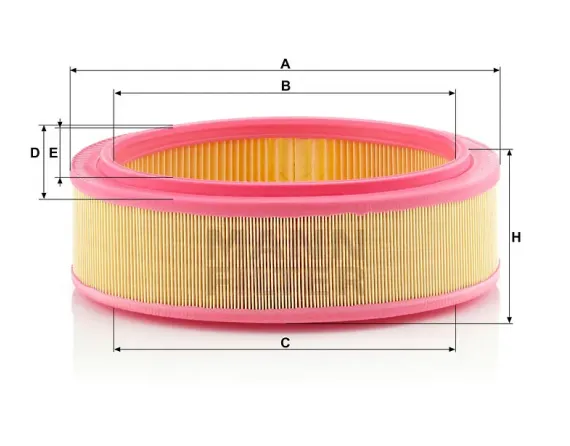 C 2672/1 air filter element