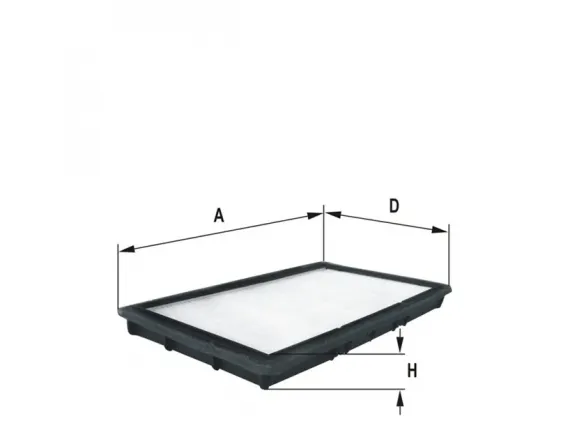 HC7207 interior filter element