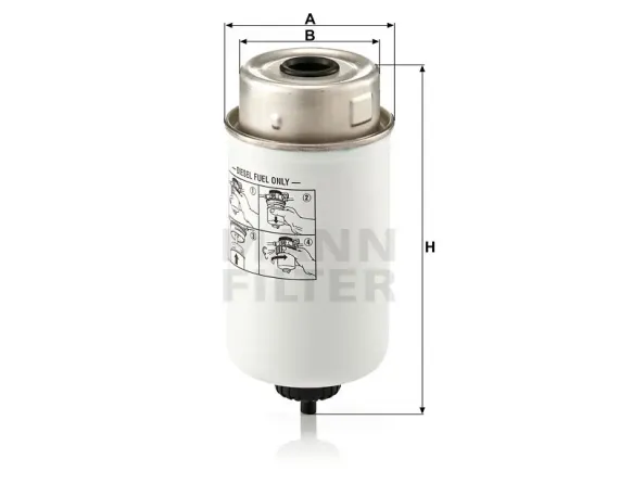 WK 8014 fuel metabolism filter