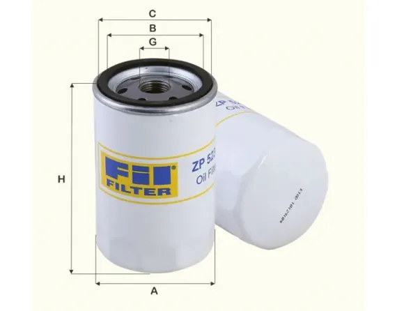 ZP523 oil filter spinon