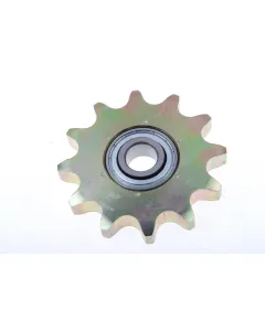 Chain tensioning wheel