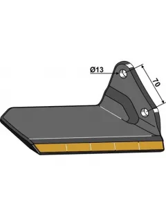 Replacement blade hard metal