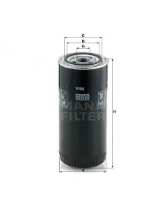 Oil filter SpinOn W 962