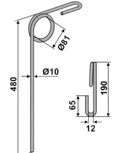 Rebbi per erpici da semina