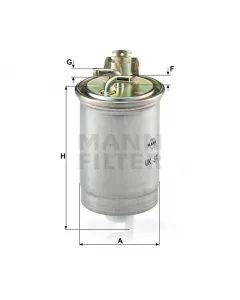 Fuel line filter (inline) WK 841