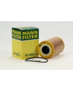 Oil filter element, metal-free HU 930/3 x