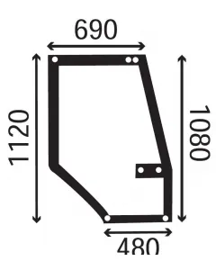 Door window