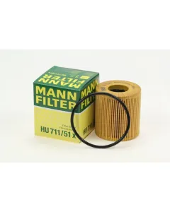 Oil filter element, metal HU 711/51 x
