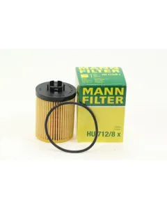 Oil filter element, metal-free HU 712/8 x