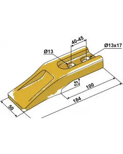 Standard tooth for Fr