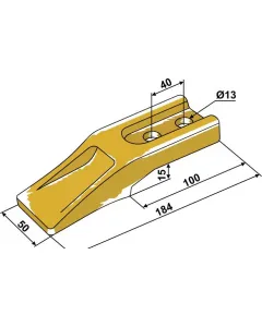 Standard tooth for Fr