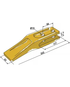 Standard tooth for Fr