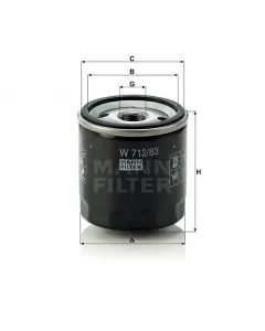 Filtro spin-on SpinOn W 712/83