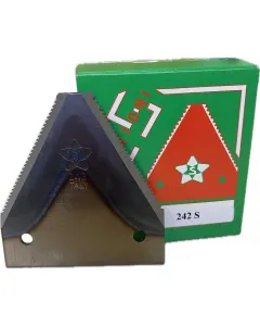 Sickle section mower blade