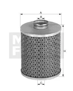 Elemento filtrante per liquidi H 15 190/12