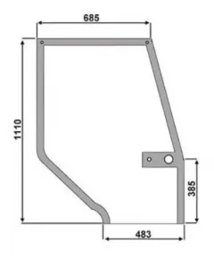 Door window