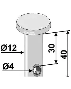 Cotter Hole Bolt