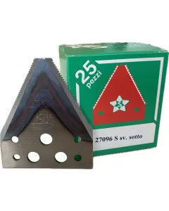 Sickle section mower blade