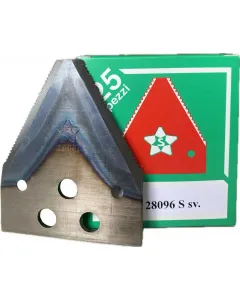 Sickle section mower blade