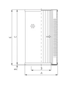 hydraulic filter WG327