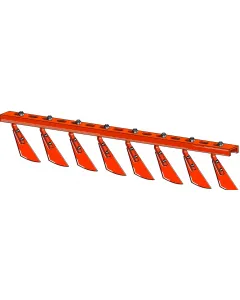 Disc harrow follower